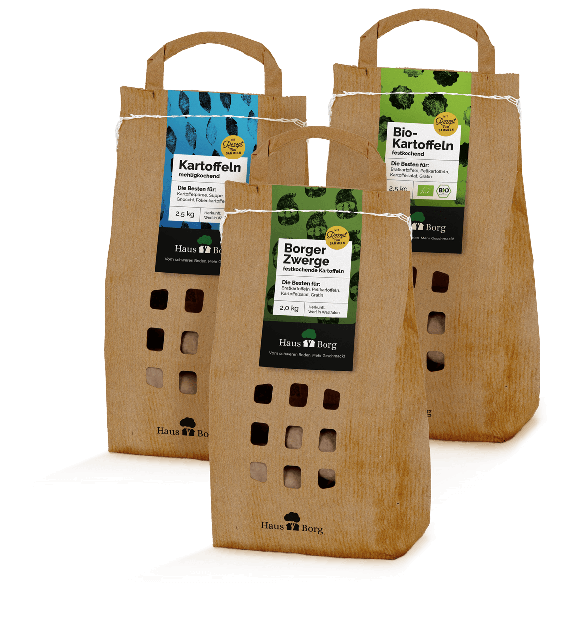 Beutel für die Kartoffeln